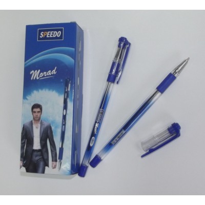 Ручка SPEEDO шариковая  Morad 0.7mm резинка(12шт/уп)